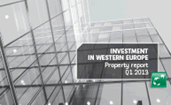 bnp paribas real estate tarafından hazırlanan “avrupa yatırım mülkiyet raporu ” 2013 1. çeyrek raporu yayınlandı